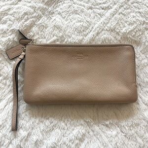 Coach Nude Wallet Wristlet
